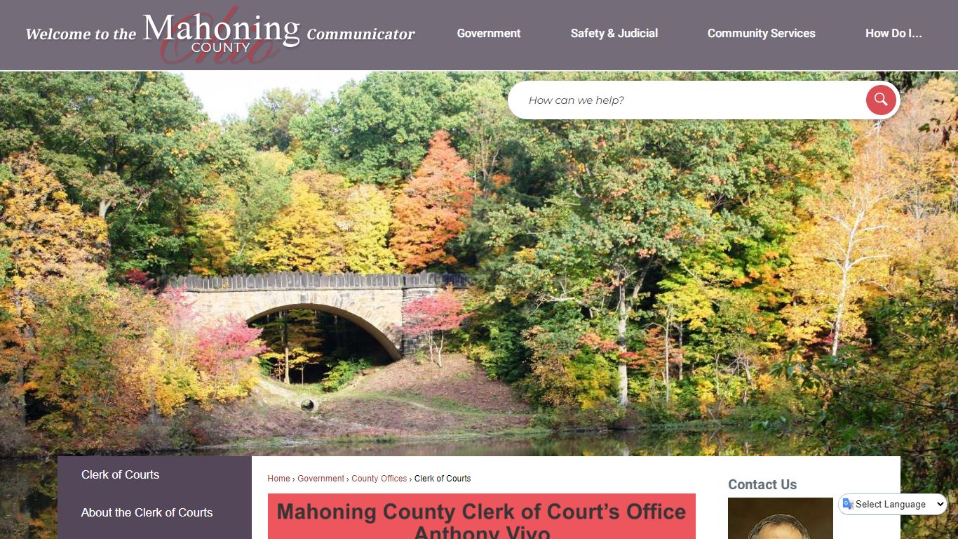 Clerk of Courts | Mahoning County, OH